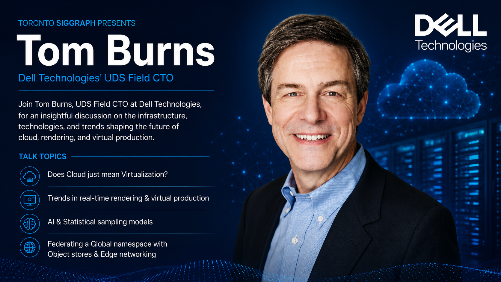 Dell Technologies event with Tom Burns